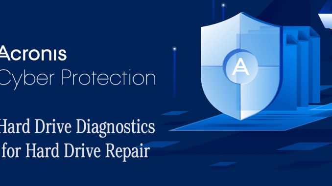 Acronis Hard Drive Diagnostics for Hard Drive Repair