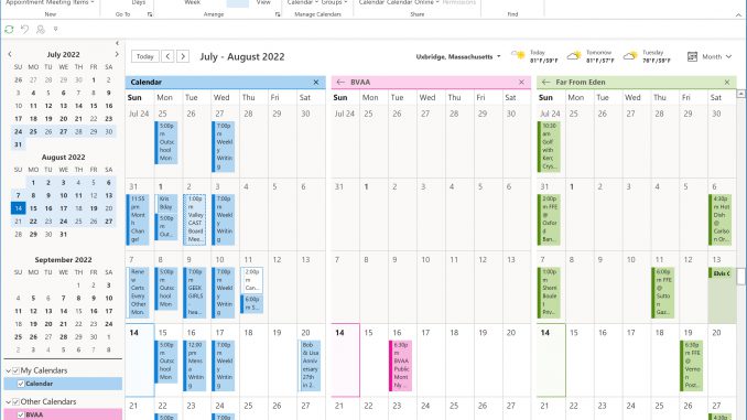 Outlook Calendar and Google Calendar Sync